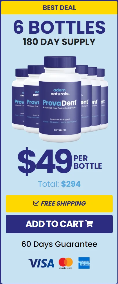 ProvaDent™ 6 bottles pricing